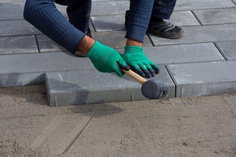 Patio Brick Installation in Nashua, NH